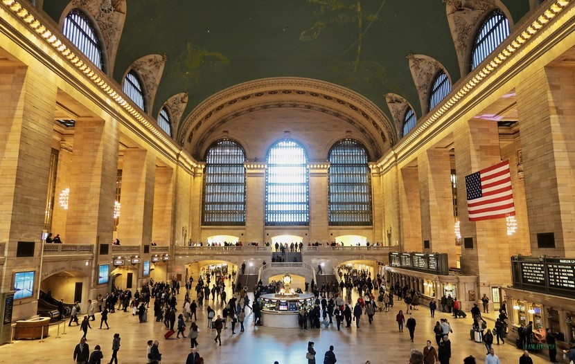 Grand Central Terminal desde sus escaleras principales