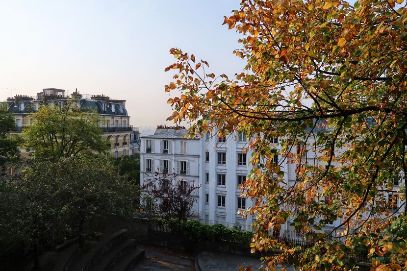 Ruta a pie por Montmartre.