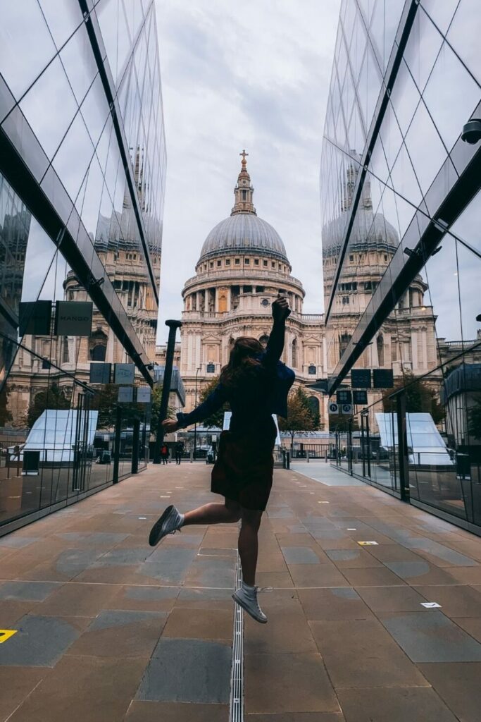 qué fotos hacer en Londres catedral de St. Paul