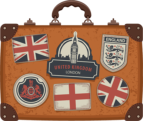 maleta antes de viajar a Londres