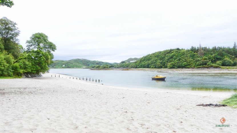 Paraíso playero en Escocia.