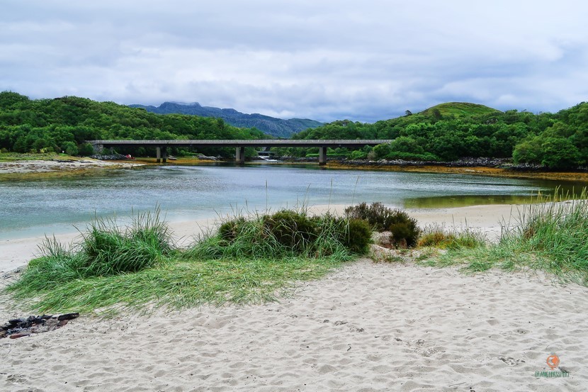 La playa de Morar, Silver Sands.
