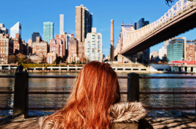 Vistas al East River y al Midtown.