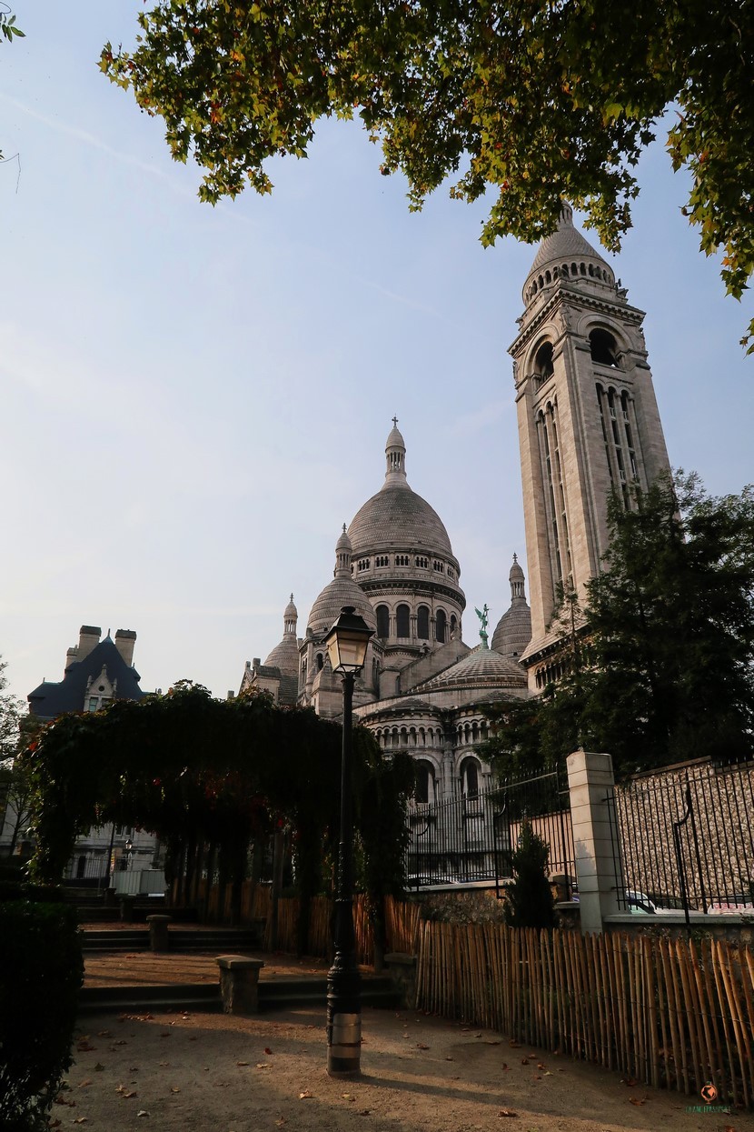 Ruta a pie por Montmartre, rodeando el Sagrado Corazón.