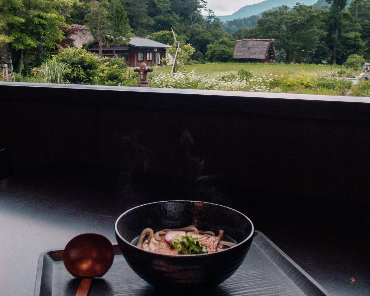 Udon en Shirakawago