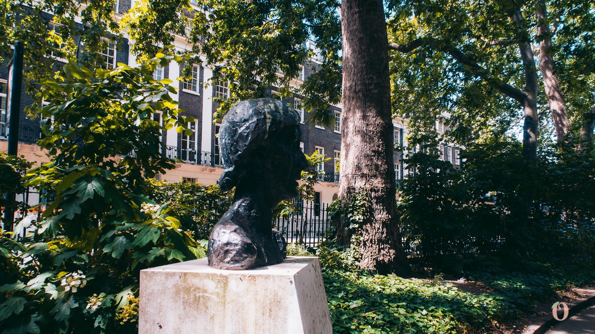 Virginia Woolf en bloomsbury en Londres