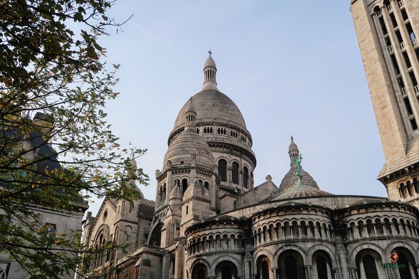 El Sagrado Corazón en París, ruta a pie por Montmartre.