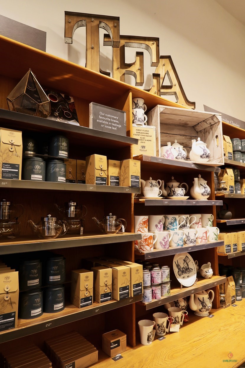 Whittard of Chelsea casa del té.