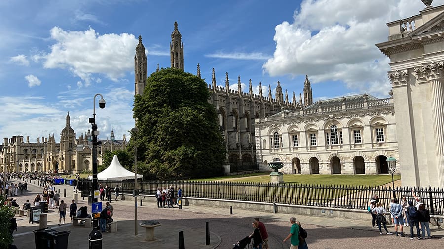 Kings Street y Kings College Chapel