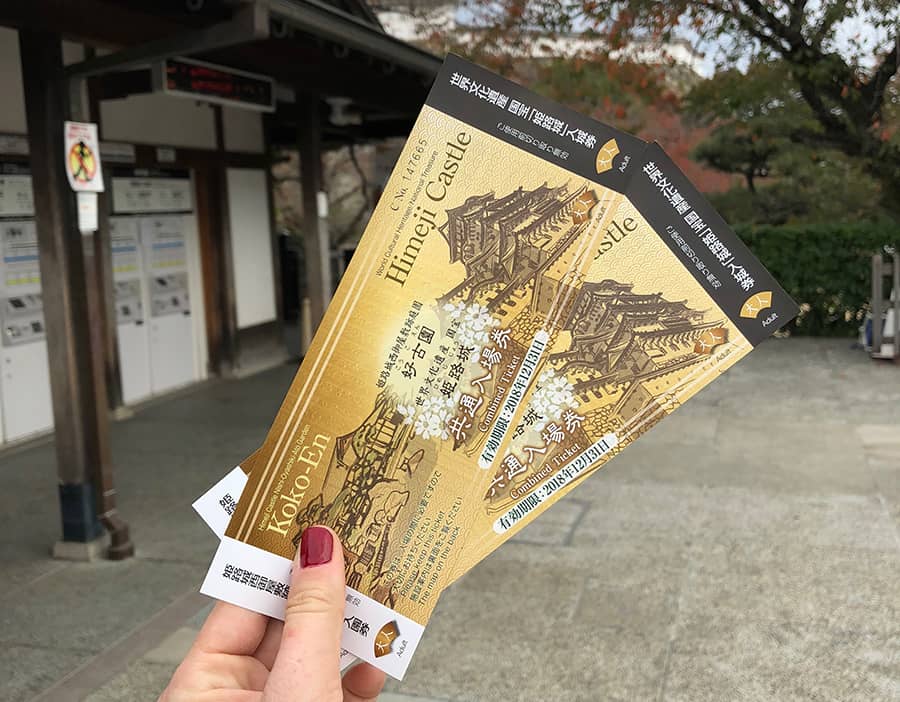Entradas del Castillo Himeji