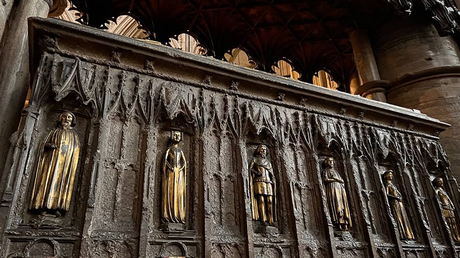 Esculturas en Westminster