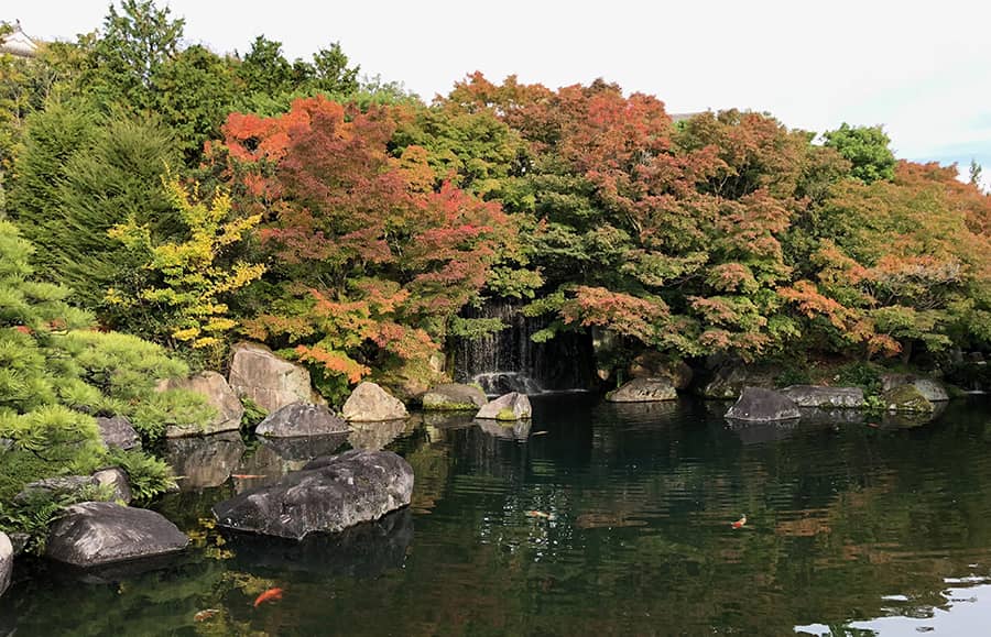 Lago del Jardín Kokoen