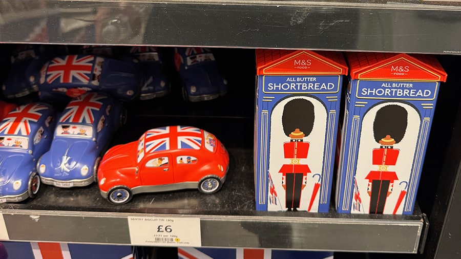 Galletas y pastas en Marks & Spencer