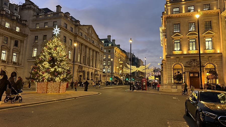 Londres en Navidad