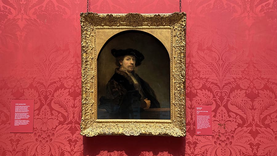 Autorretrato de Rembrandt
