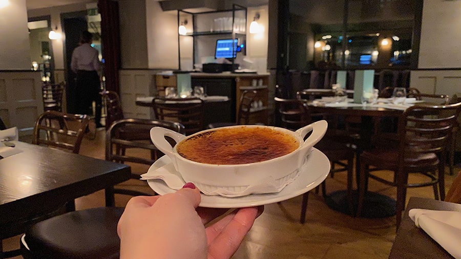 Crema catalana Cote Brasserie
