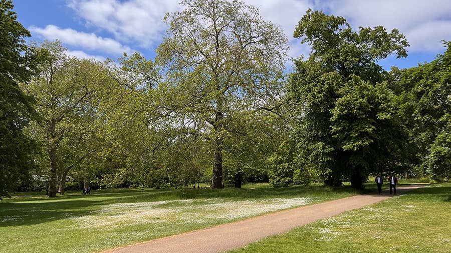 Jardines y parques gratuitos en Londres