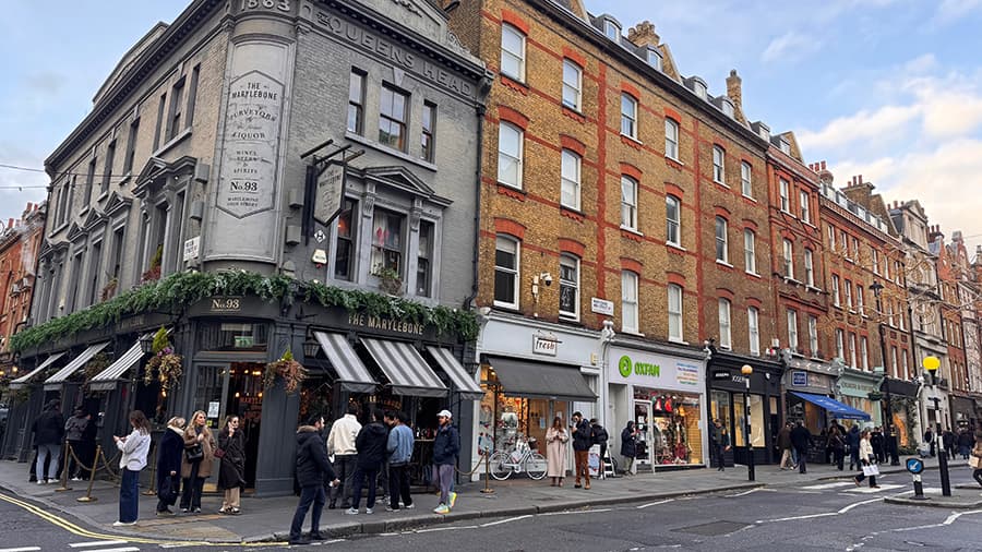 Rutas secretas por Marylebone