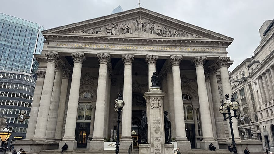 The Royal Exchange en Londres