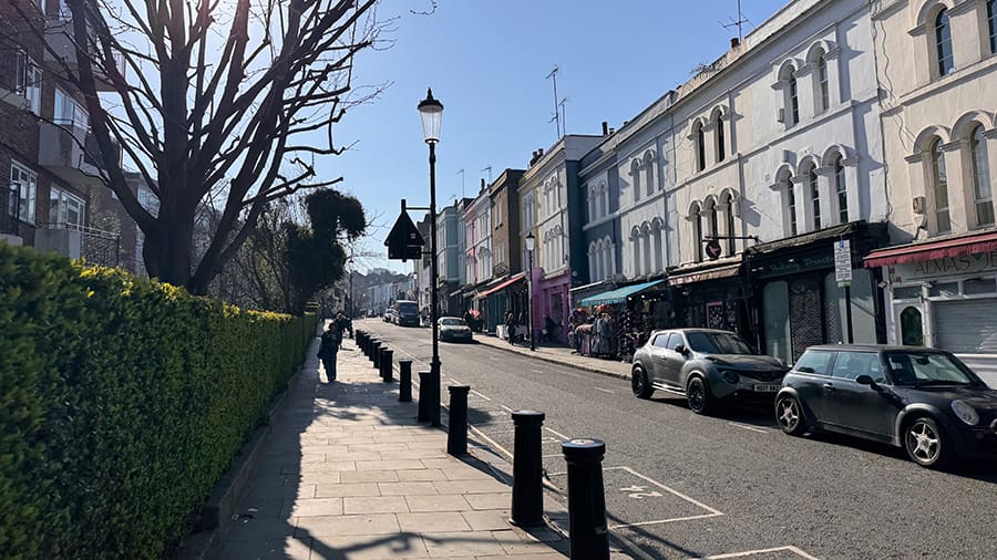 Así es el famoso mercado de Portobello Road en Notting Hill