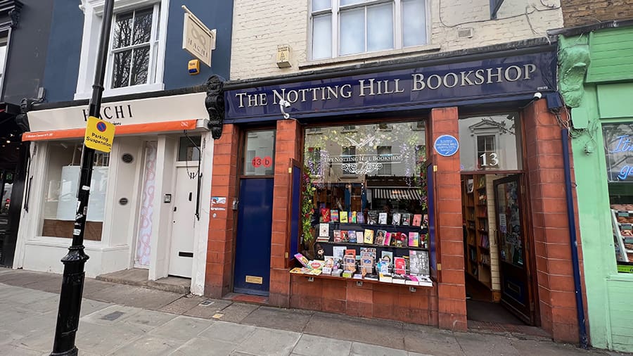 Librería en Portobello Road Market