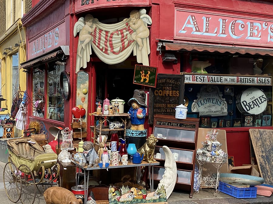 Portobello Road cómo visitar el mercado más famoso de Londres
