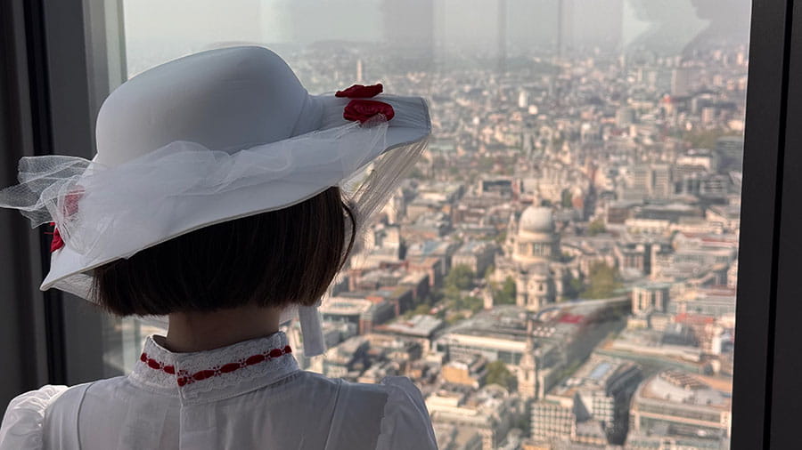 Las vistas de Londres desde The Lookout
