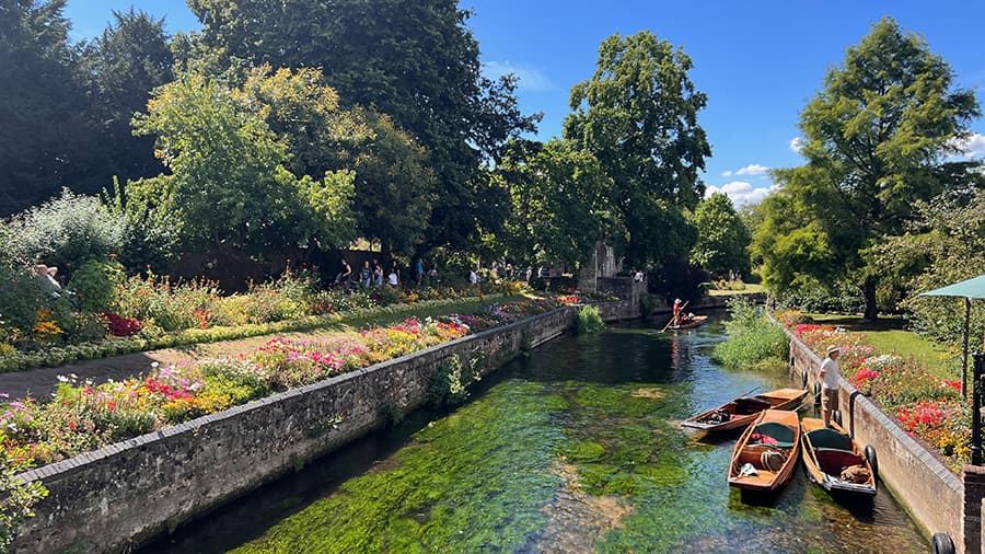 Paseos en barca por el río Stour