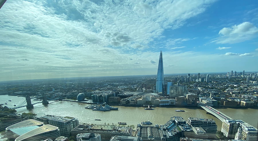 The Shard descubre cómo visitar el mirador más alto de Londres