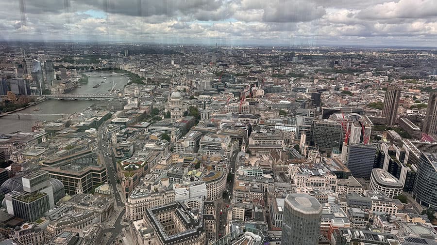 Vistas del skyline desde The Lookout