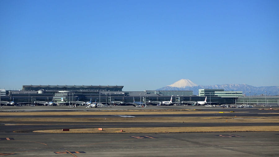 Monte Fuji desde Haneda
