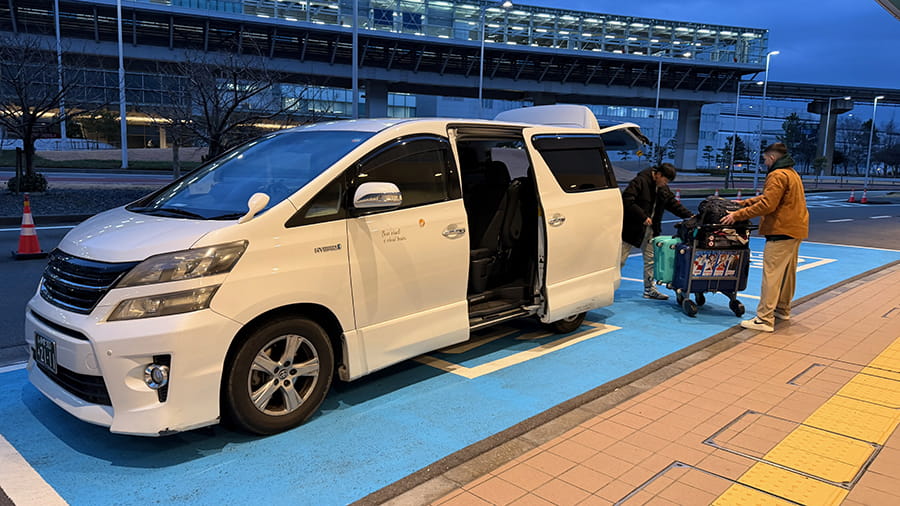 Taxi en el aeropuerto