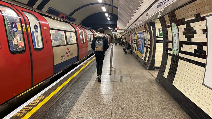 zonas del metro de Londres
