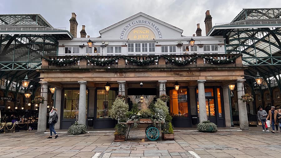 Covent Garden el mercado más lujoso de Londres