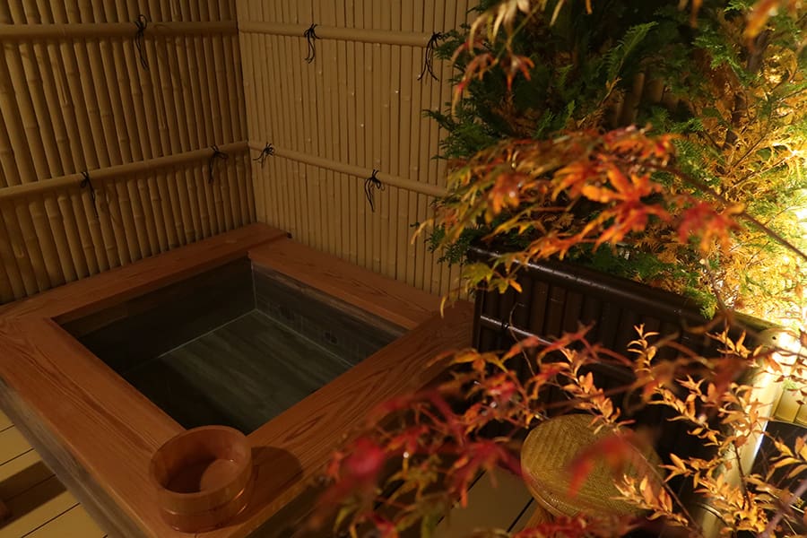 Onsen en un ryokan