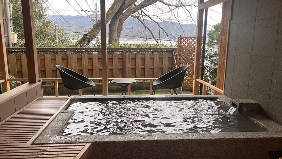 Onsen en un ryokan
