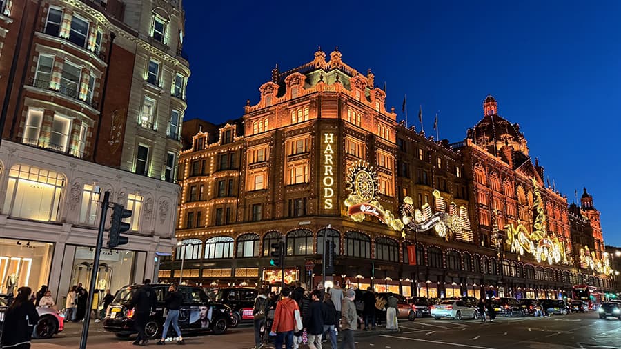 Harrods en Londres