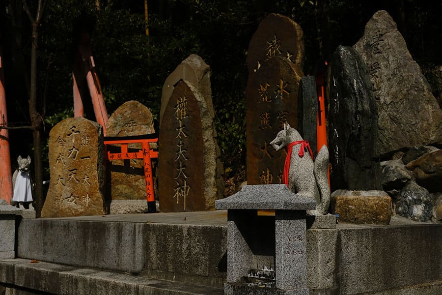La entrada a Fushimi Inari
