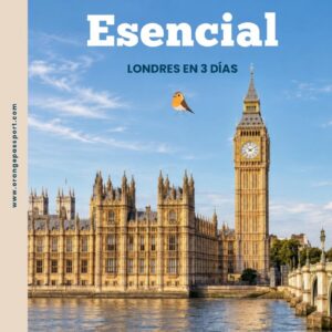 Portada de la guía Londres esencial en PDF de Orangepassport